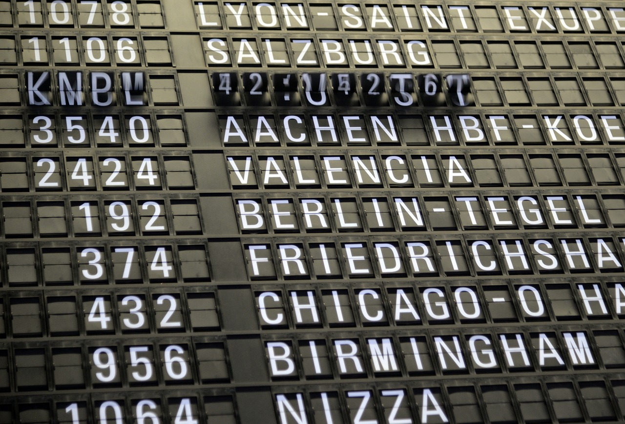 Aeropuerto Internacional - Mudanza a Europa